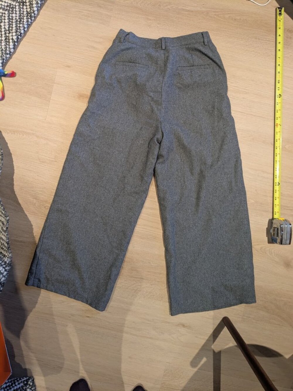 Wild Pony Wide Leg Wool Pants Small Silk Lining ~2016-2018 - Picture 7 of 7